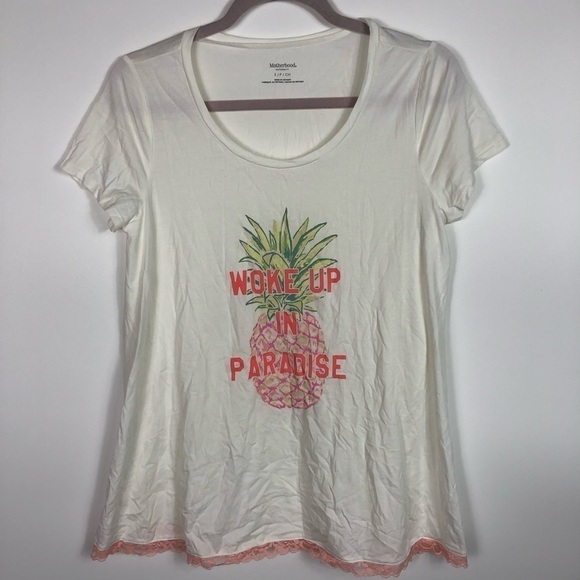 Motherhood maternity pineapple‎ t-shirt - Picture 1 of 7